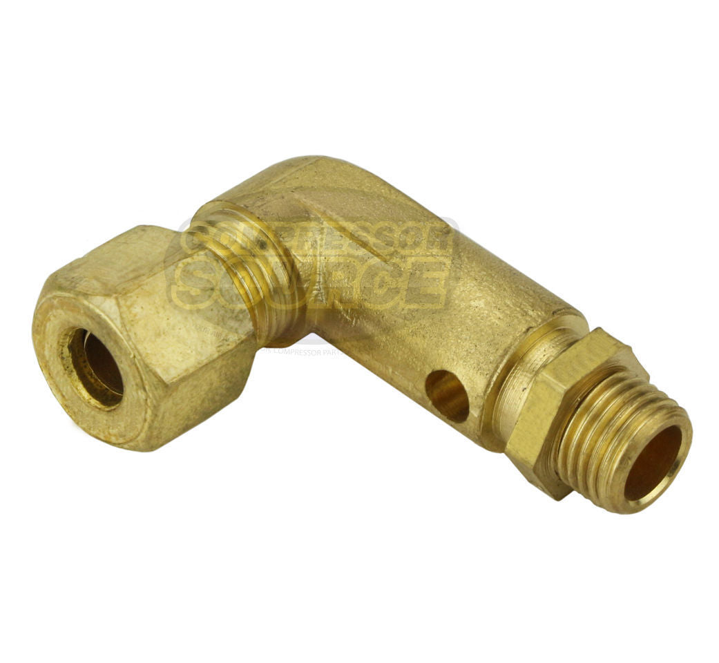 1/4 Inch X 24 Inch Nylon Air Compressor Unloader Tube - Rolair Part 178D-24