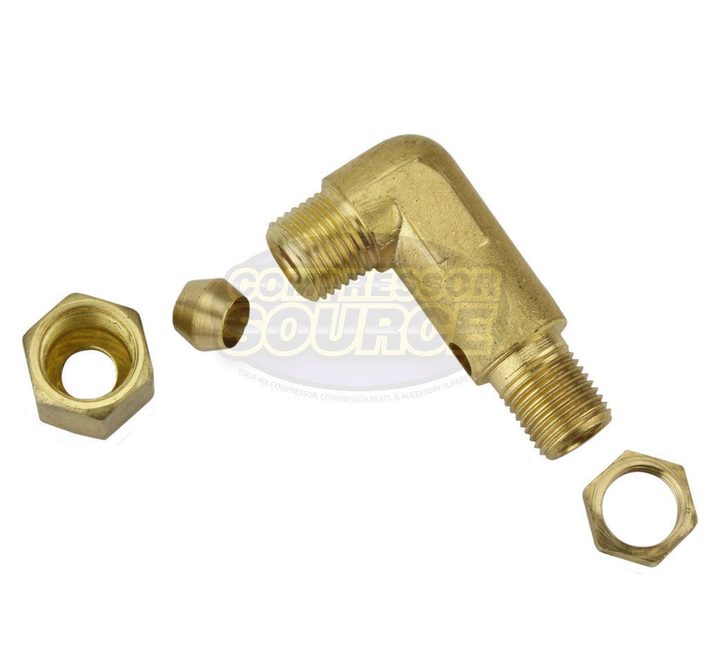 1/4" x 1/8" 2 Stage Air Compressor Pump Elbow Unloader Valve 90° Degree Relief
