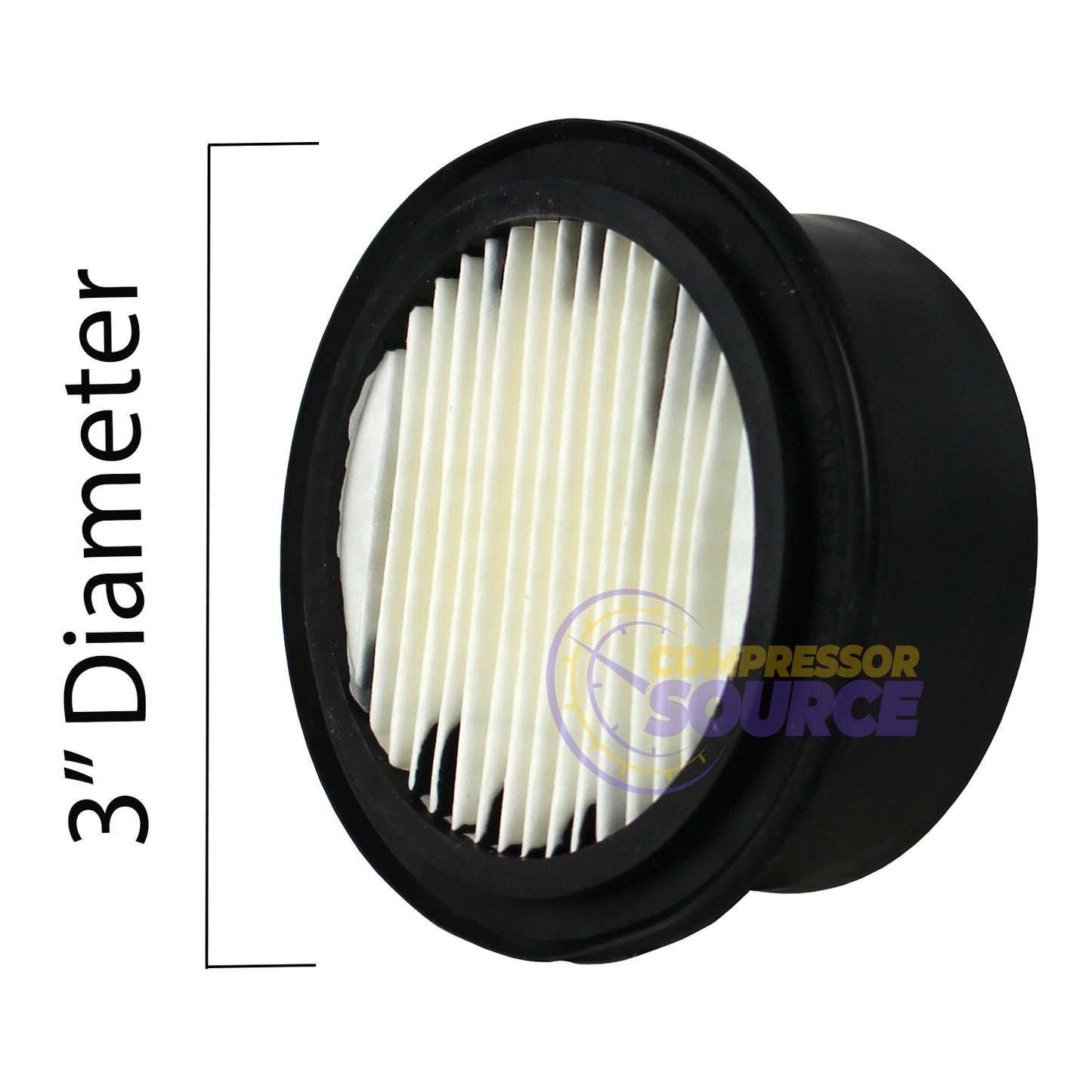 06 Solberg Pancake Style Air Compressor Paper Intake Filter Element