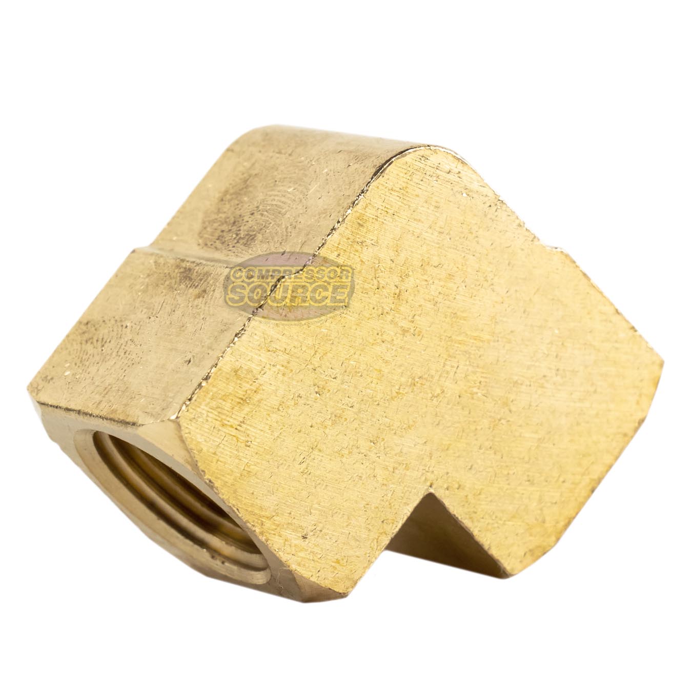 90 Degree Elbow 1/2" Female NPT x 1/2" Female NPT Brass Pipe Connector 100SF