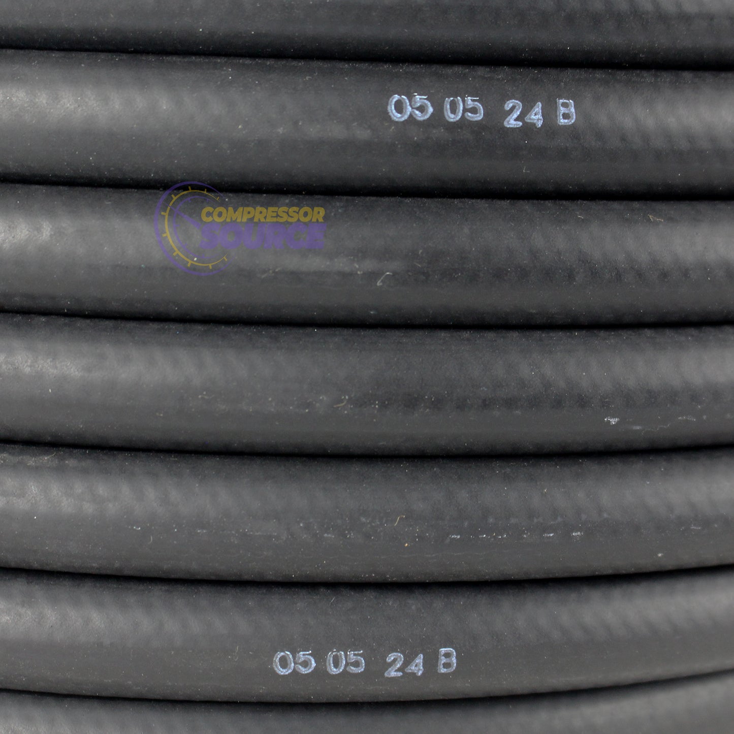 Goodyear 50' x 3/8" Rubber Air Hose 250 PSI Air Compressor Hose USA Made 12676