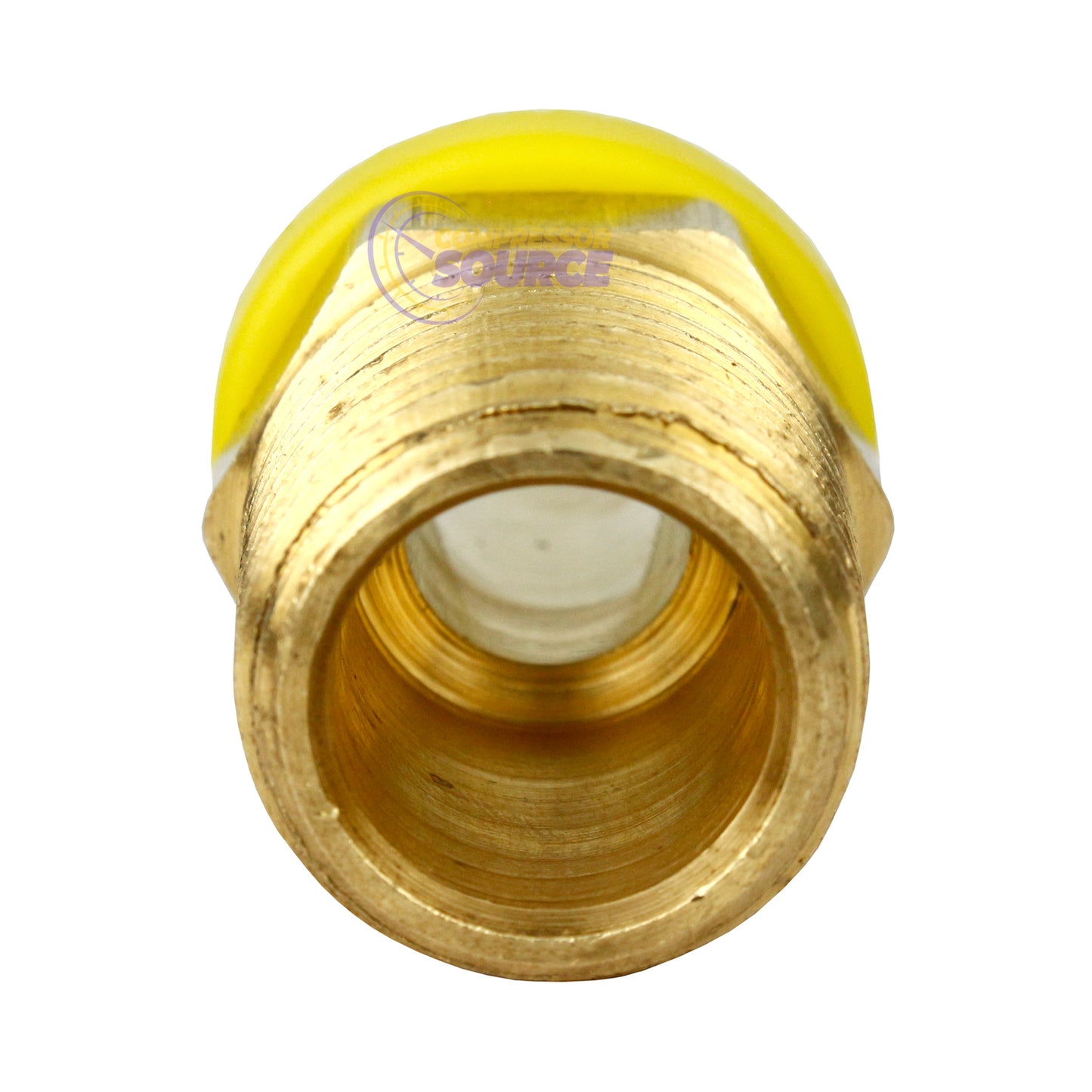 Milton Brass Lock Push-On and Lock Fitting 1/2" Male End 1/2" ID Hose 1704-8