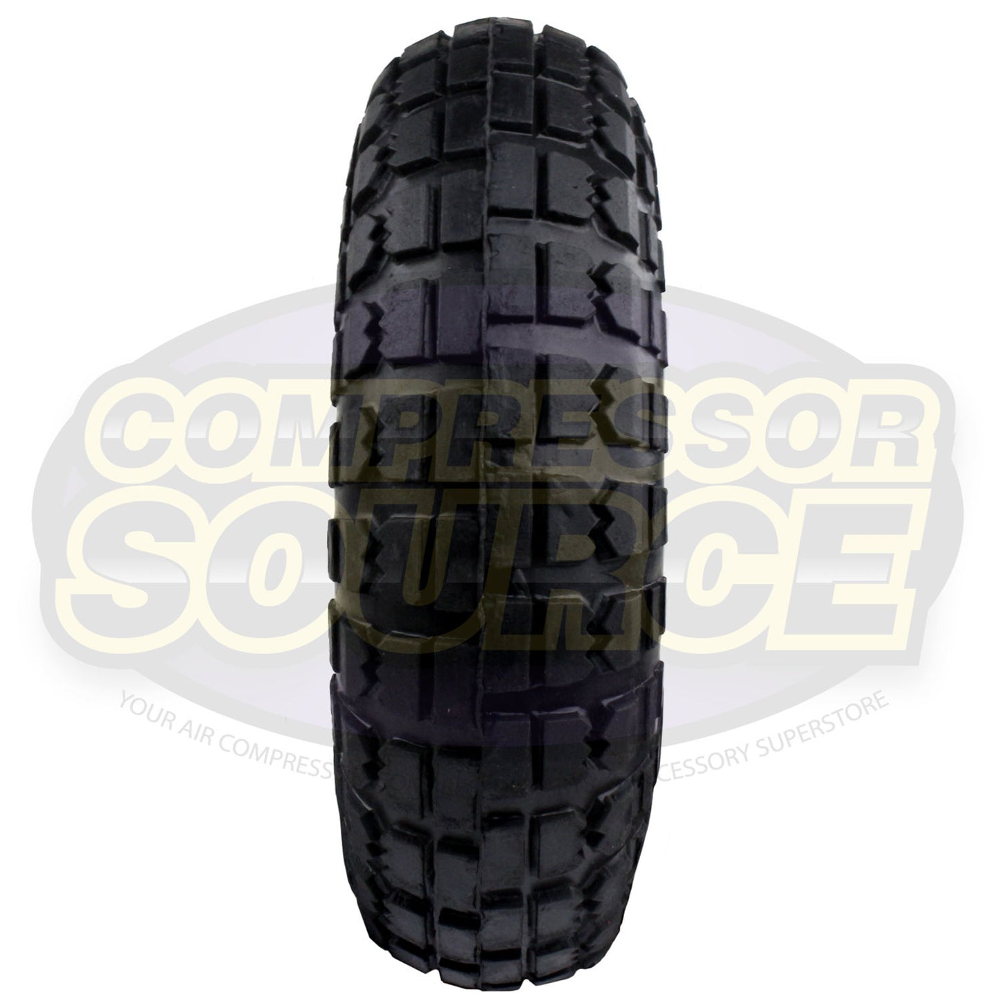 2402038 Puma Air Compressor Replacement Wheel & Tire Assembly Solid Rubber