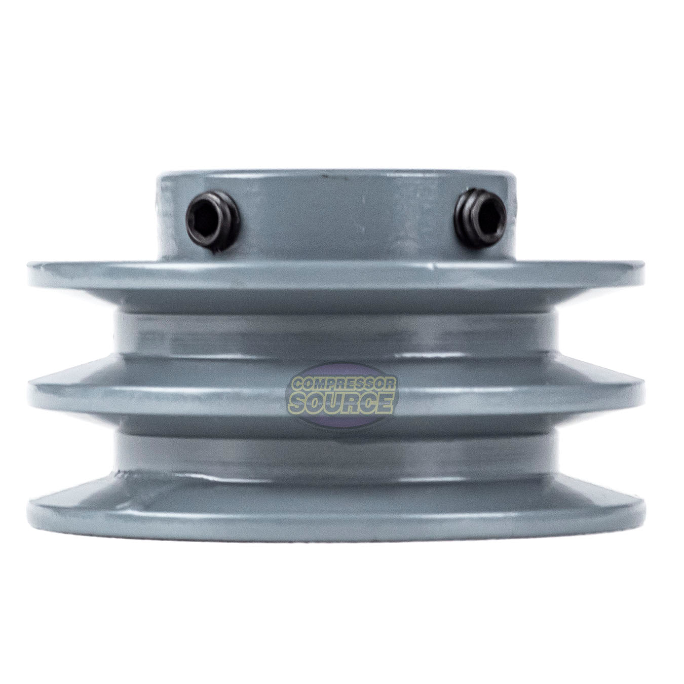 3.25" Double Groove Pulley fits A Section V-Belt 4L fits 1" Shaft 4L 2AK32