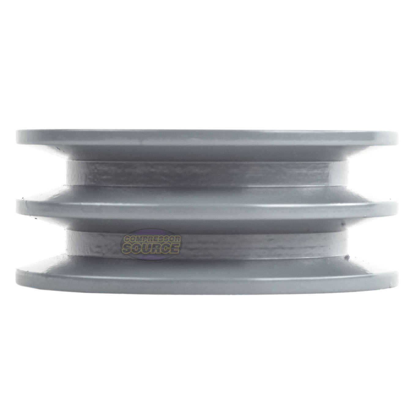 3.5" Double Groove Pulley fits A Section V-Belt 4L with 3/4" Sheave Bushing 2AK34H