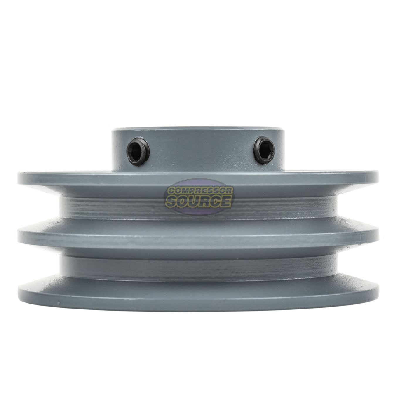 Cast Iron 4" Dual Groove Pulley for Belt A Section 4L fits 5/8 " Shaft 2AK41-5/8