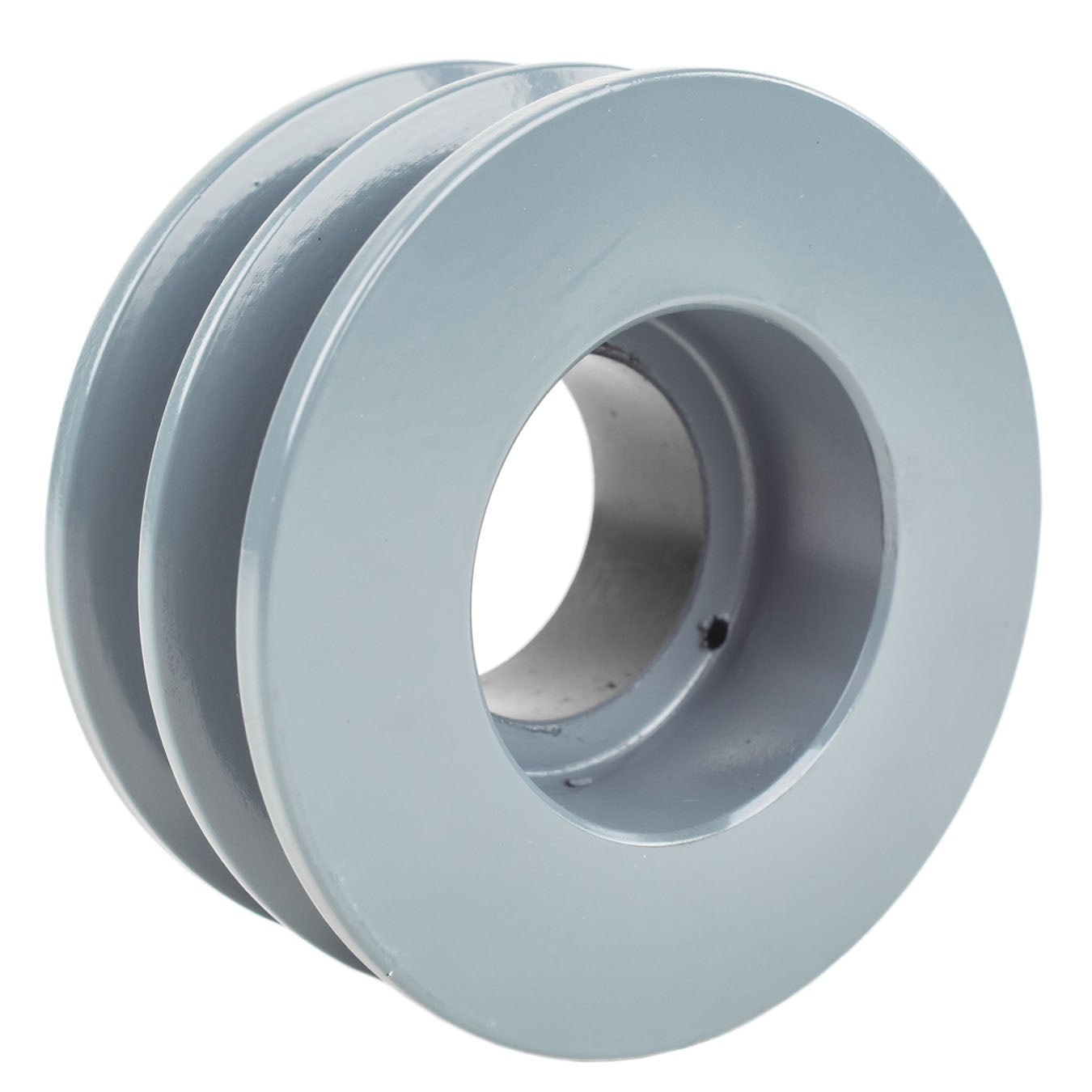 4" Double Groove Pulley fits B Section V-Belt 5L with 5/8" Sheave Bushing 2BK40H