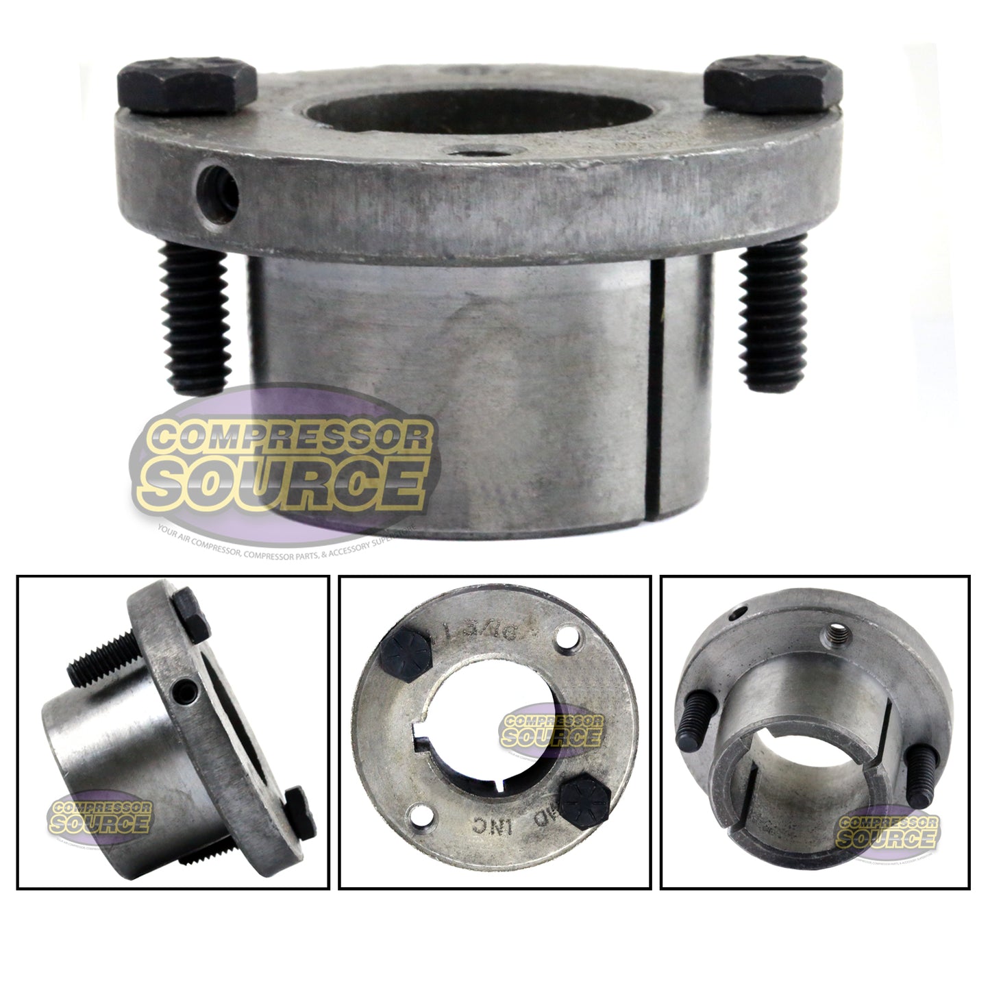 4.75" Double Groove Pulley fits A Section V-Belt 4L with 1-3/16" Sheave Bushing 2AK49H