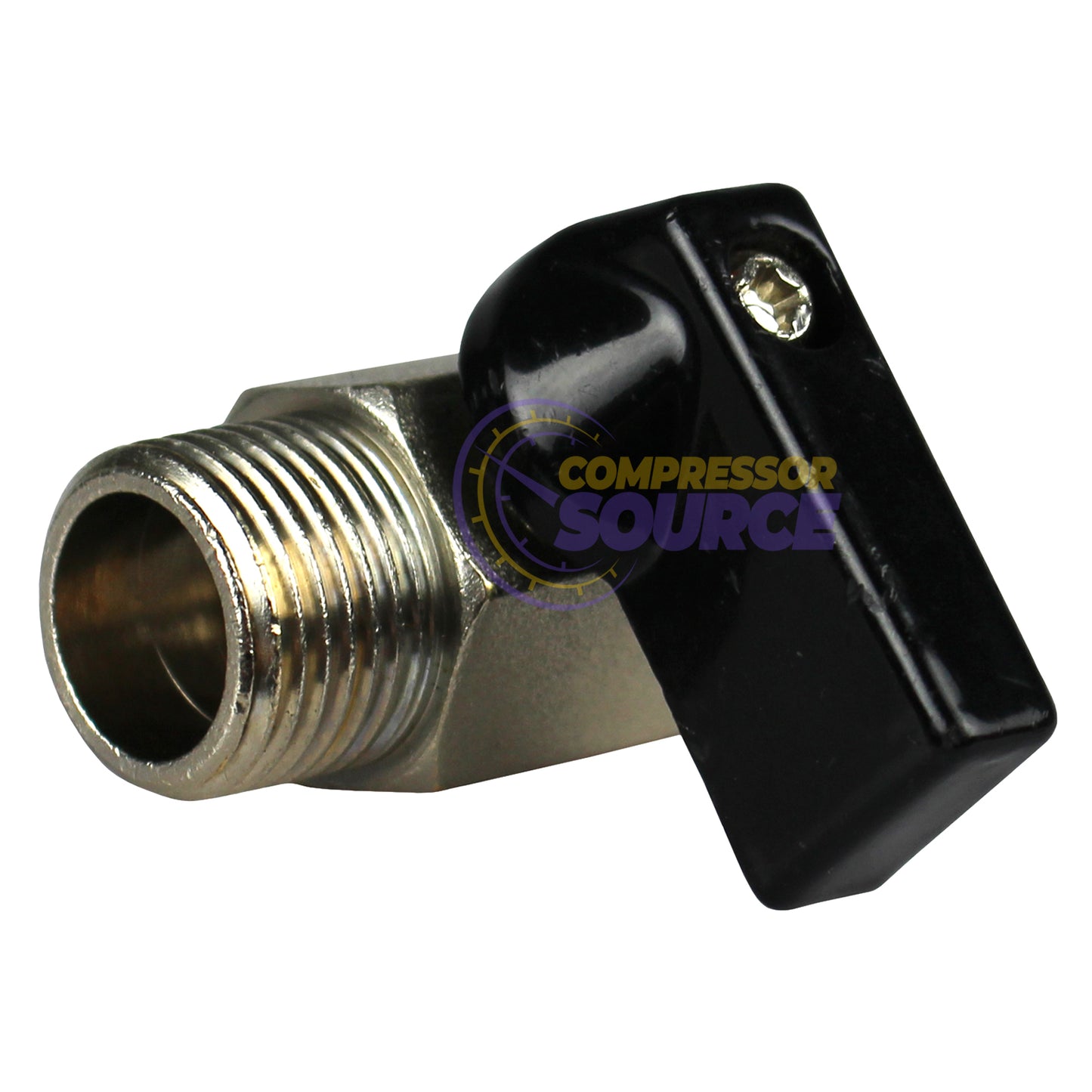 3/8" Mini MNPT x 3/8" FNPT Ball Valve WOG 200 PSI A-38MF