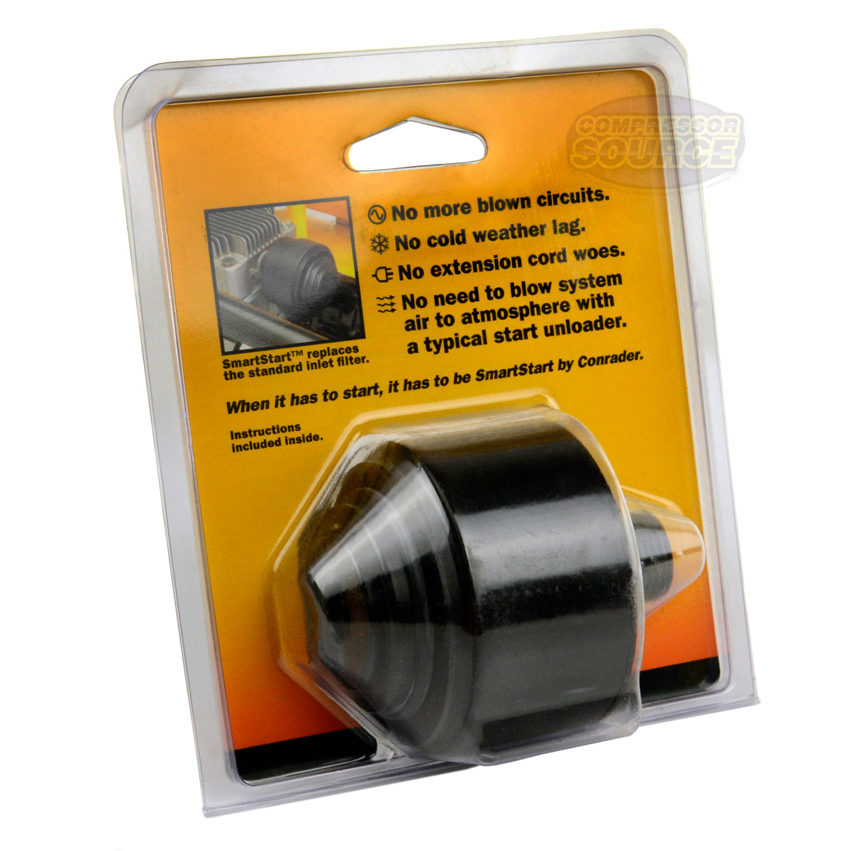 1/2" Smart Start Air Compressor Intake Filter Ridgid 20448 & C/H ST085700AV