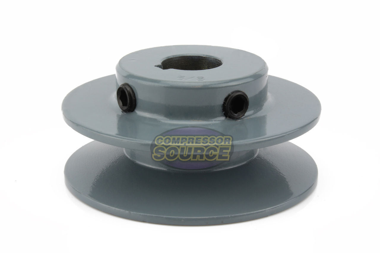 2.75" Single Groove Pulley fits A Section V-Belt 4L fits 5/8" Shaft AK28
