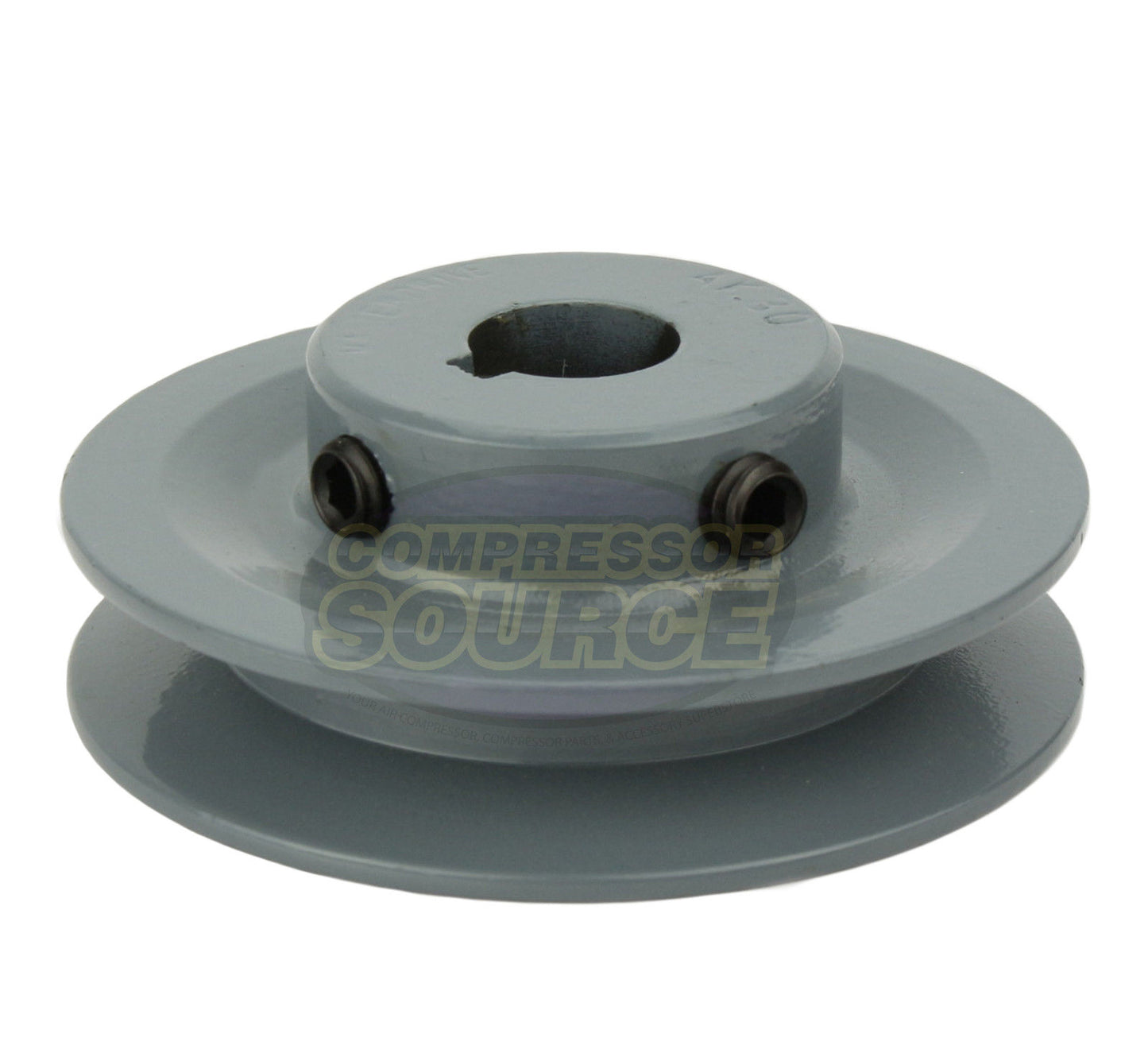 3" Single Groove Pulley fits A Section V-Belt 4L fits 3/4" Shaft AK30