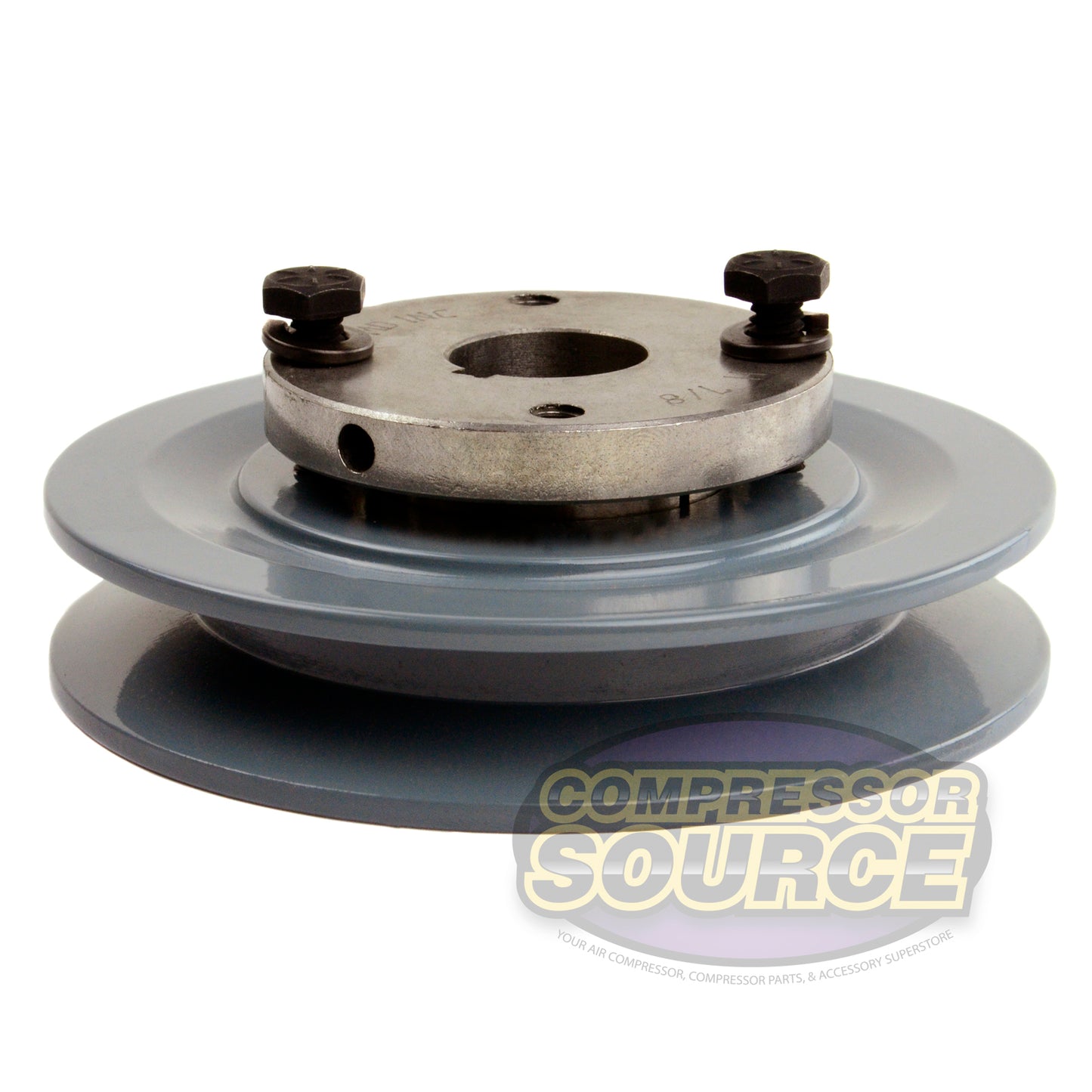 Masterdrive Cast Iron 4.75" Single Groove Pulley Belt A Section 4L with 7/8" Sheave Bushing AK49H