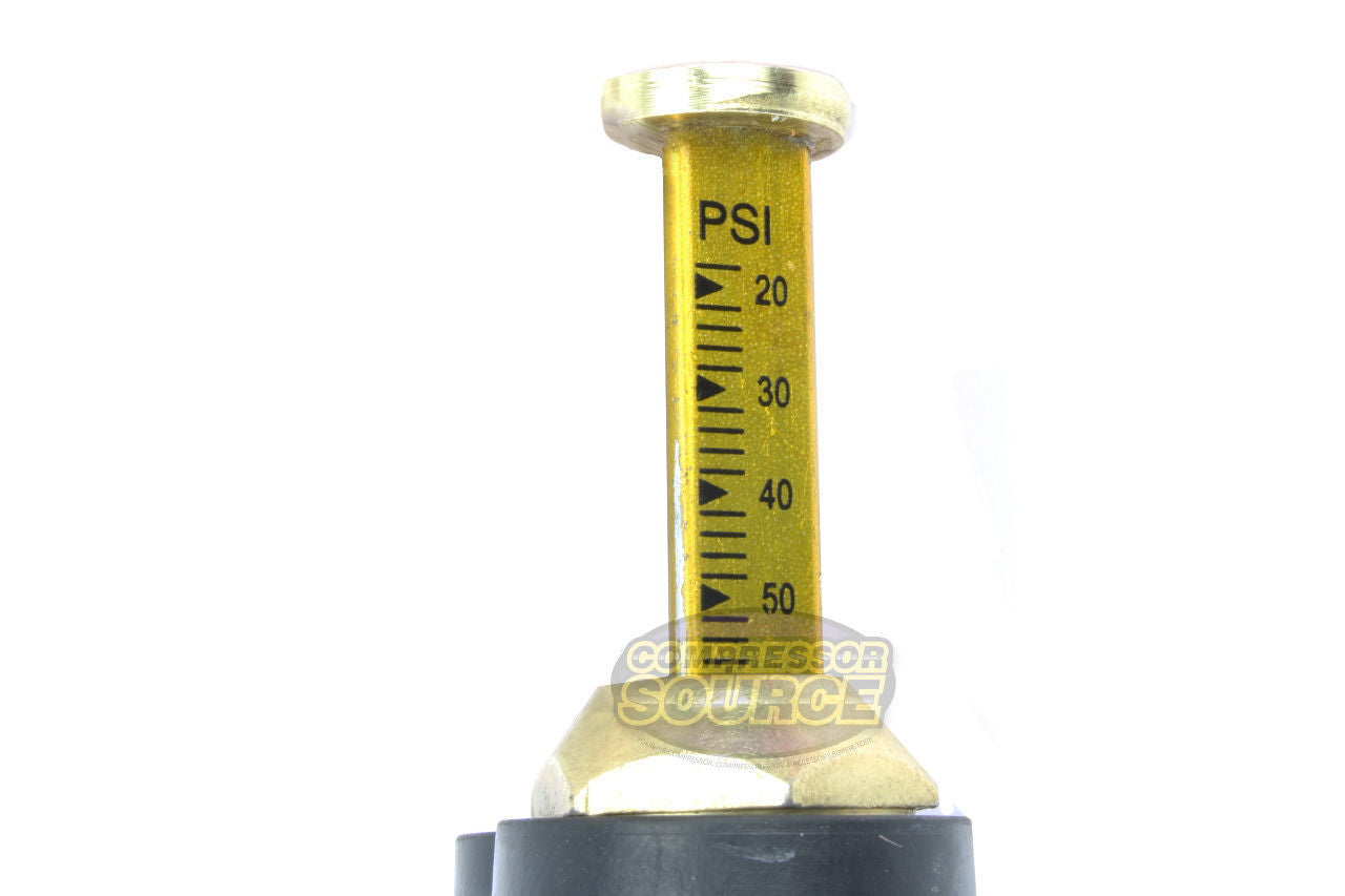 Dual Foot Tire Chuck Air Inflator with 12" Hose 120 PSI Truck Car Semi Inflation ATAHCWG-T