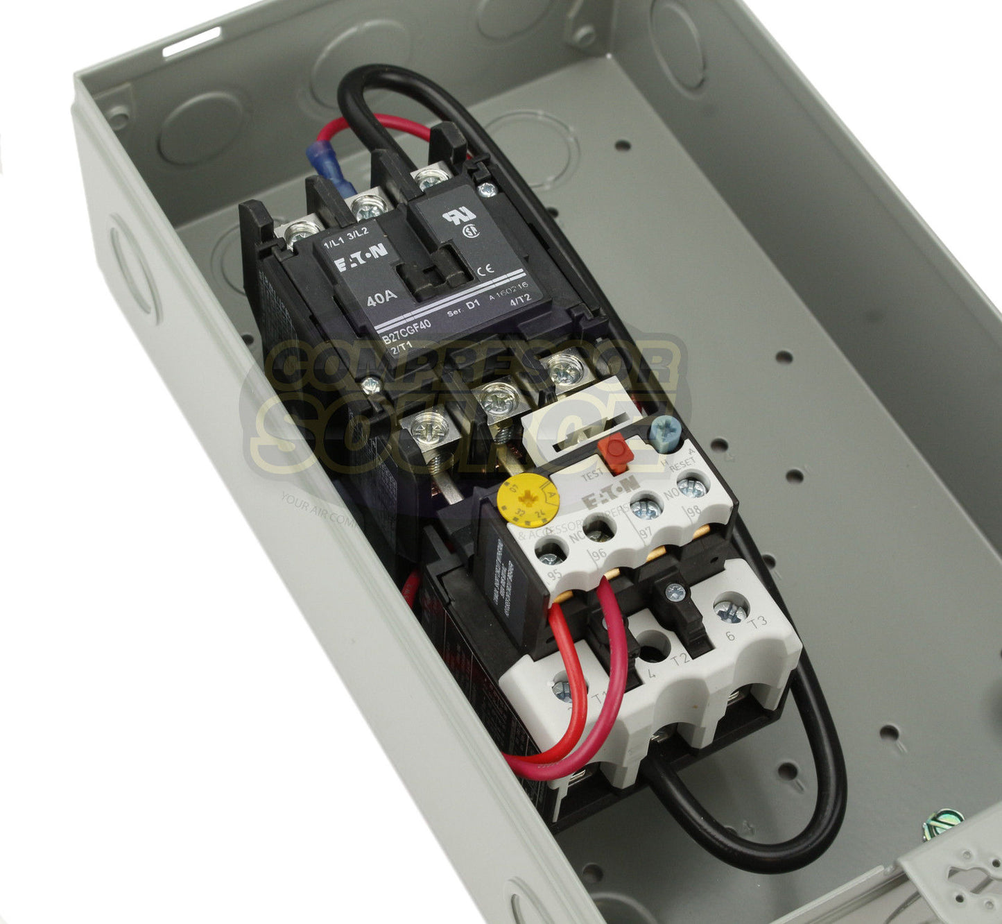 Eaton 7.5 HP Single Phase Magnetic Starter 230V 24-40 Amps