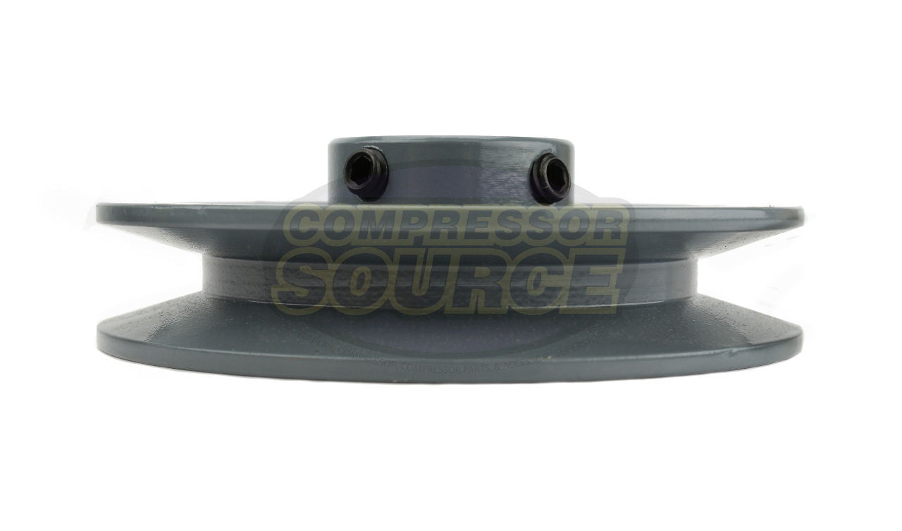 4.5" Single Groove Pulley fits B Section V-Belt 5L fits 5/8" Keyed Shaft BK47