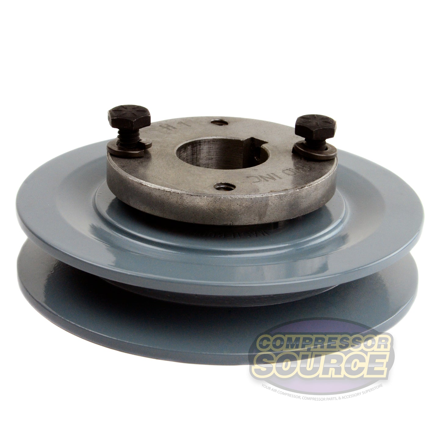 4.5" Single Groove Pulley fits B Section V-Belt 5L with 1" Sheave Bushing BK47H