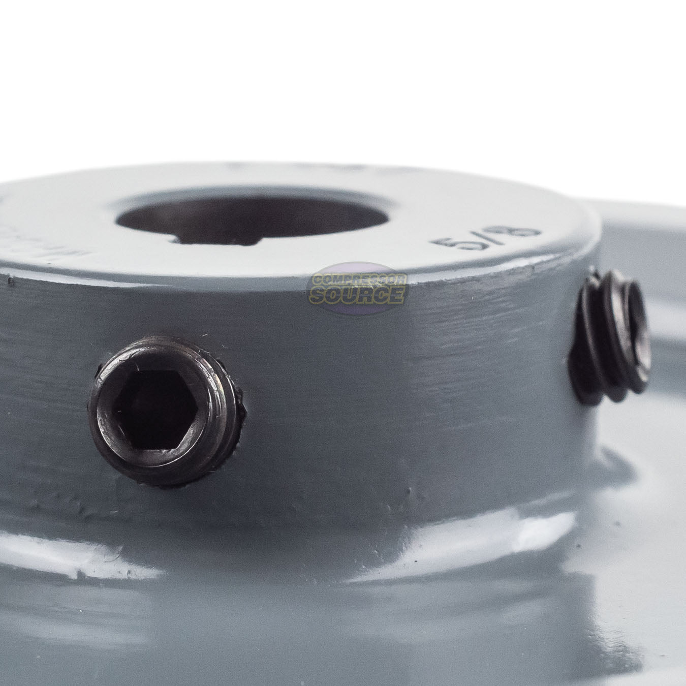 5.5" Single Groove Pulley fits B Section V-Belt 5L fits 5/8" Keyed Shaft BK57