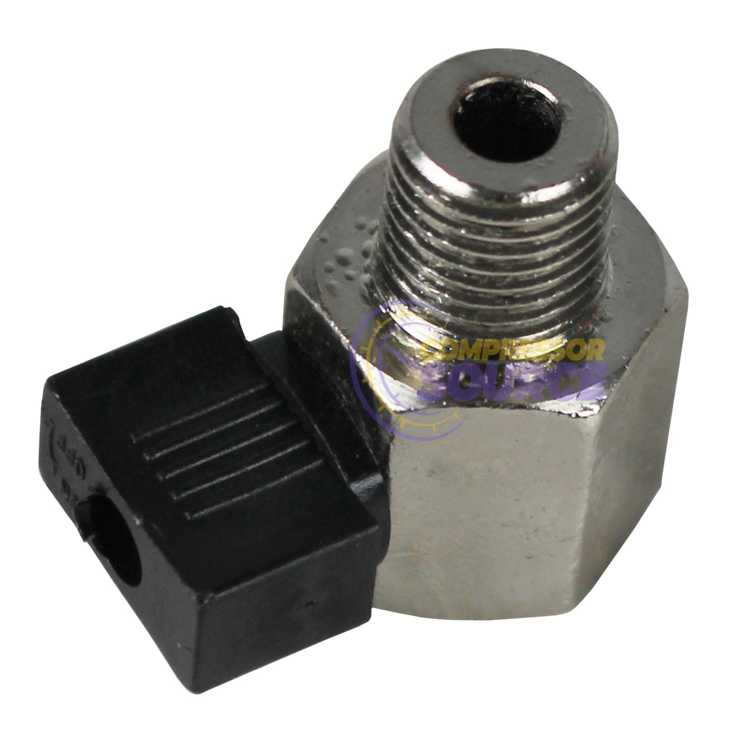 1/4" Male NPT Manual Ball Valve Style Air Compressor Tank Drain Petcock