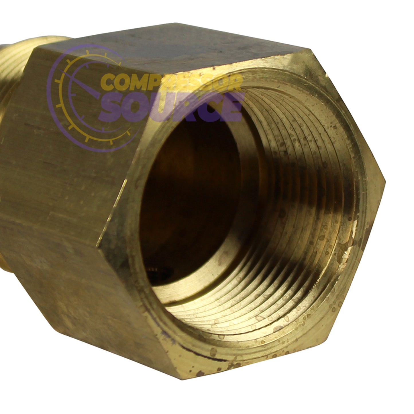 1-1/4" Female NPT x 1-1/4" Male NPT Brass Air Compressor In Tank Check Valve
