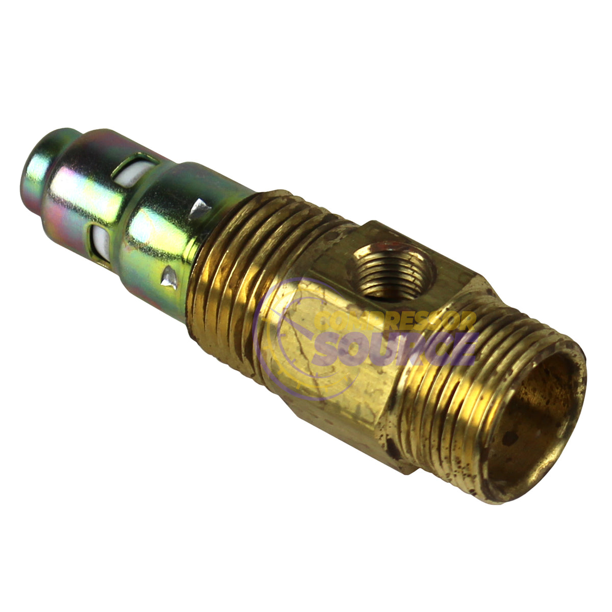 In Tank Brass Air Compressor Check Valve 1/2" Male NPT x 5/8" Compression