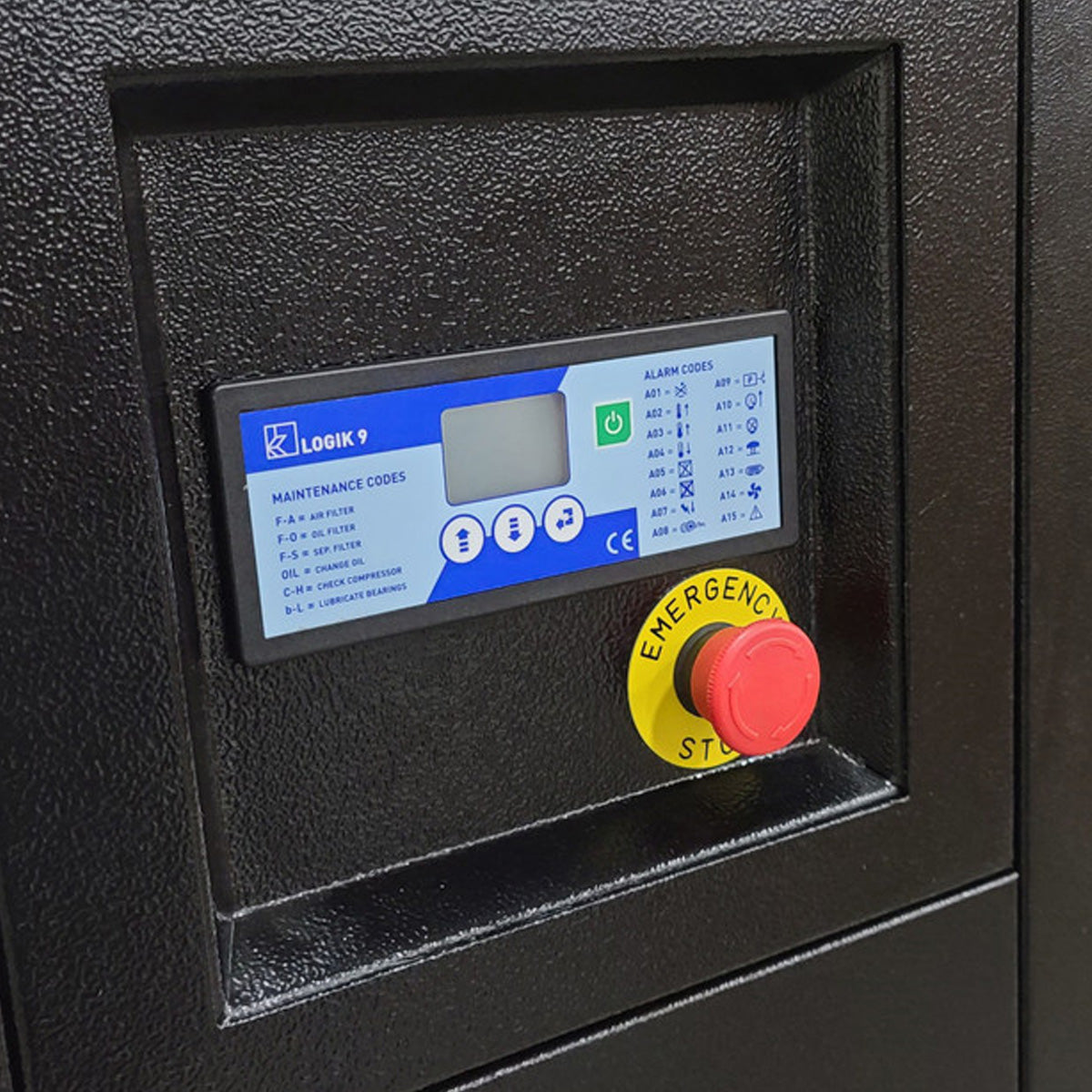 10 HP 120 Gallon 3 Phase Rotary Air Compressor Built-in Air Dryer ERIK010003-460