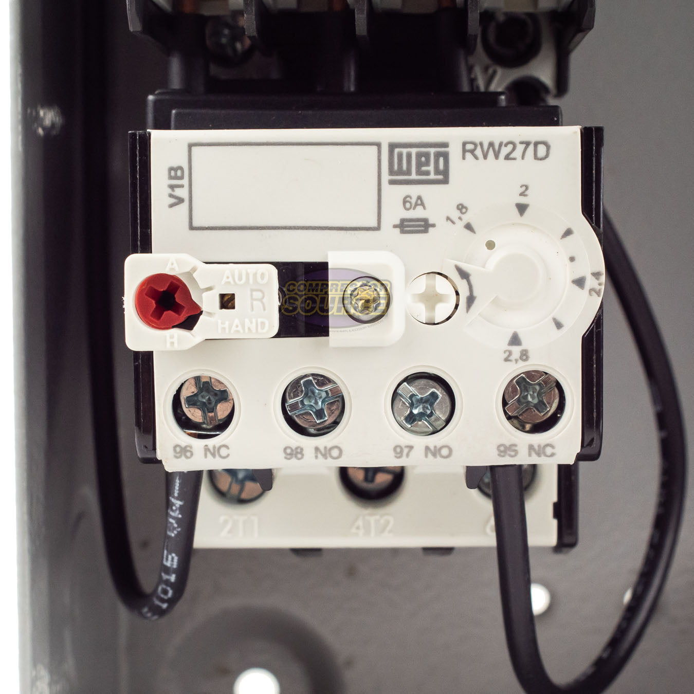 WEG 1 HP 3 Phase Magnetic Starter NEMA 1 460-480V 1.8-2.8 Amps