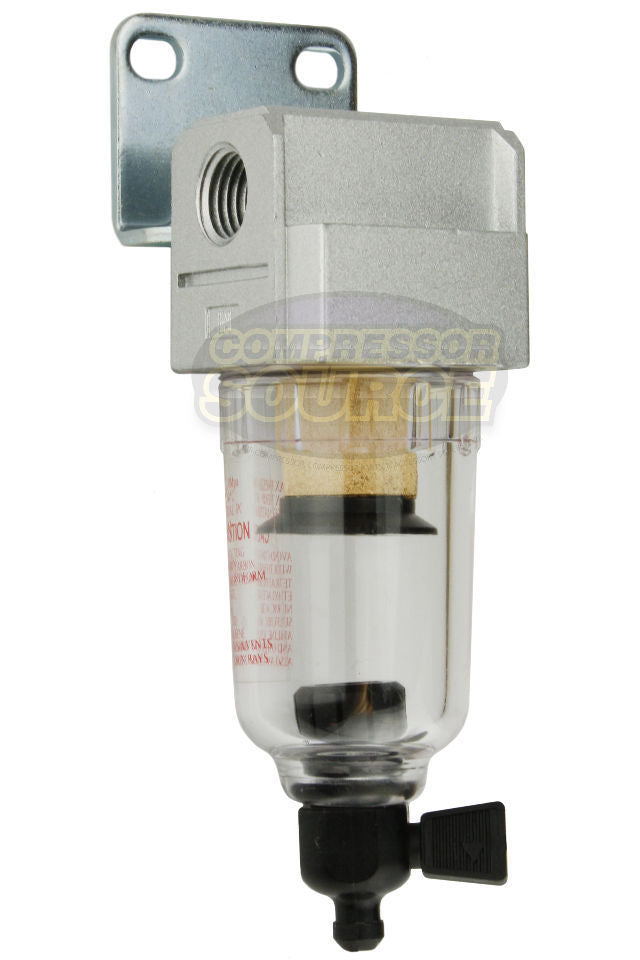 1/4&quot; Compressed Air In Line Moisture / Water Filter Trap 