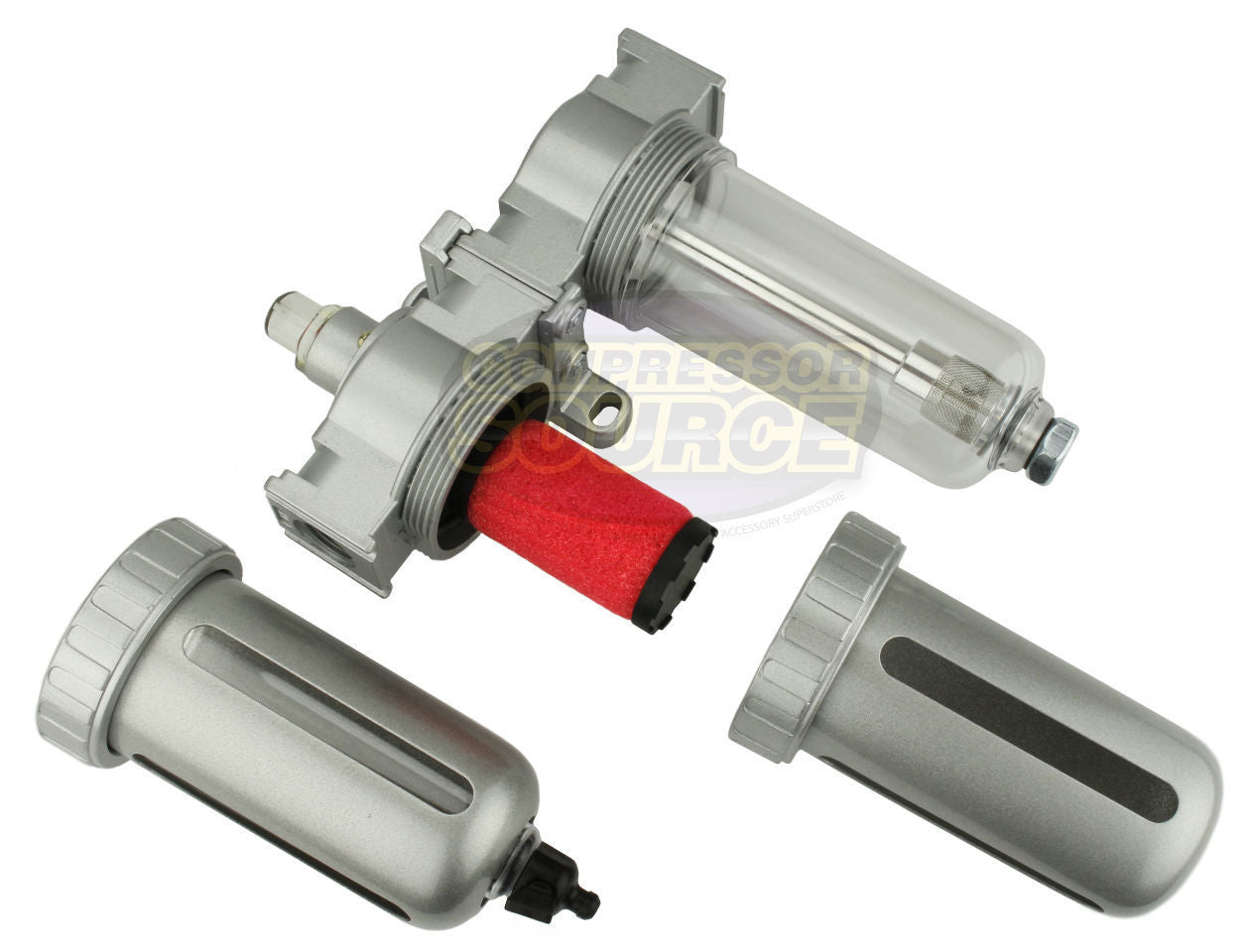 3/8" Compressed Air In Line Filter And Desiccant Dryer Combo for use with Plasma Cutters FLM863N