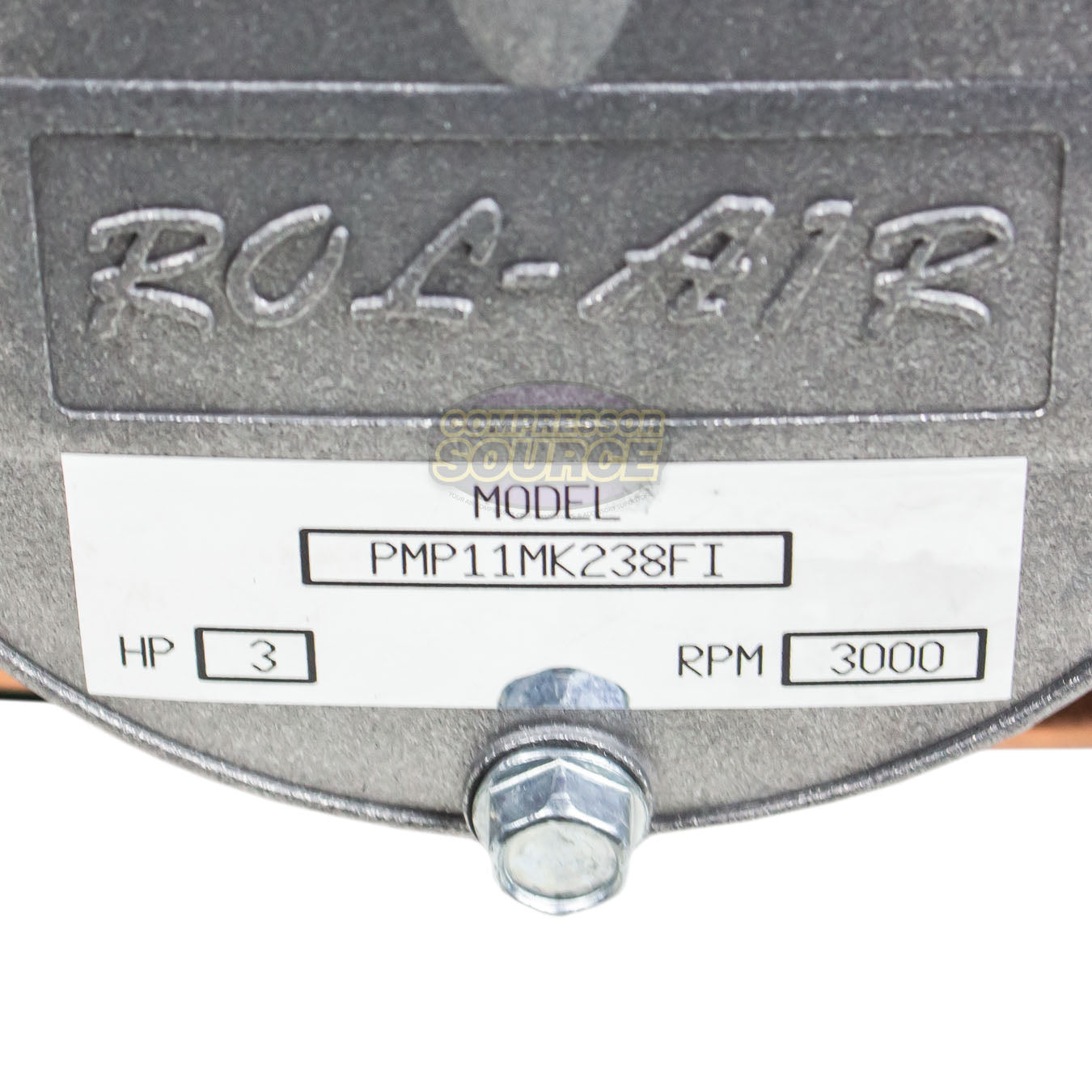 Rolair Portable Air Compressor 4 HP Honda Engine 4.5 GAL Pancake Tank GD4000PV5H