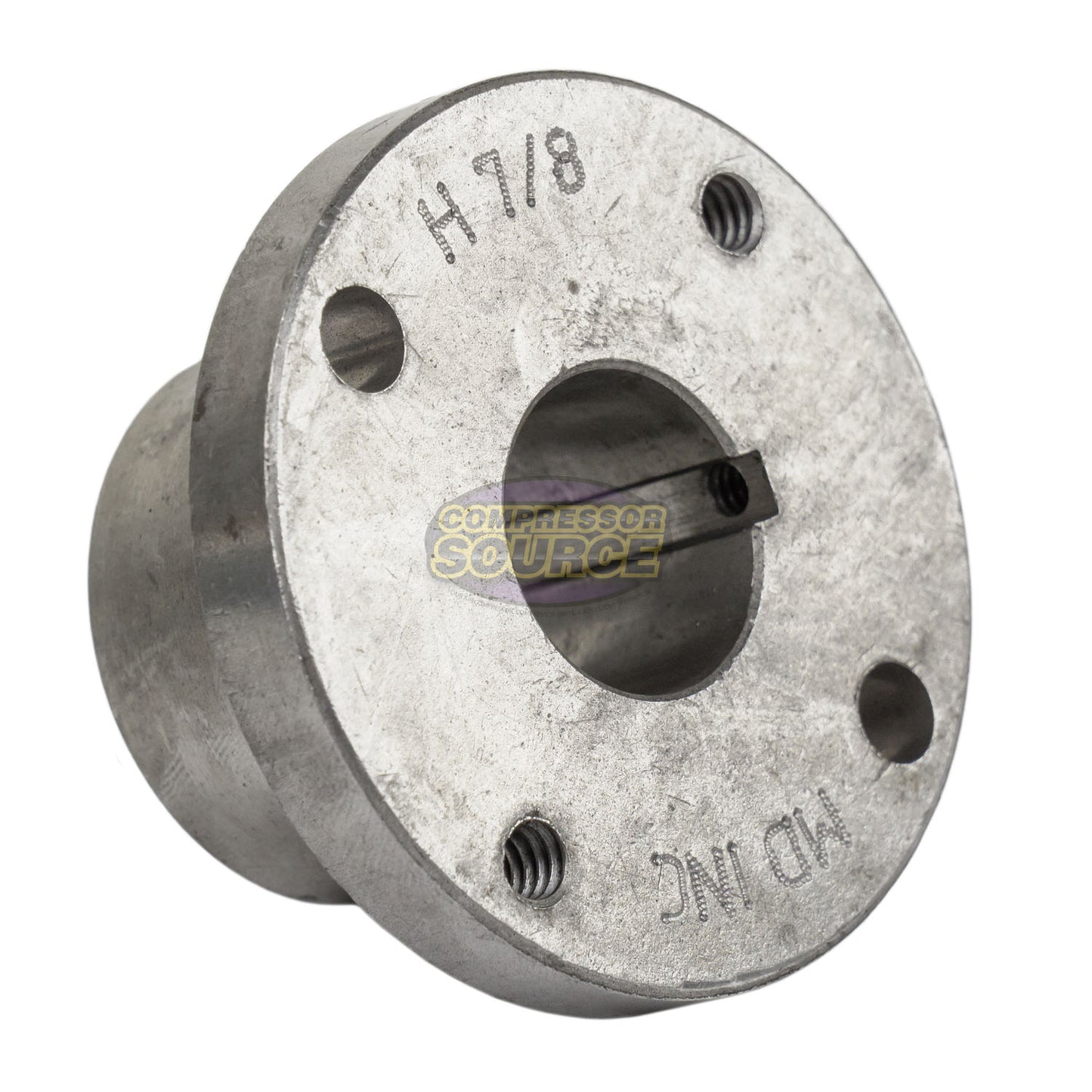 6.75" Single Groove Pulley fits A Section V-Belt 4L with 7/8" Sheave Bushing AK69H