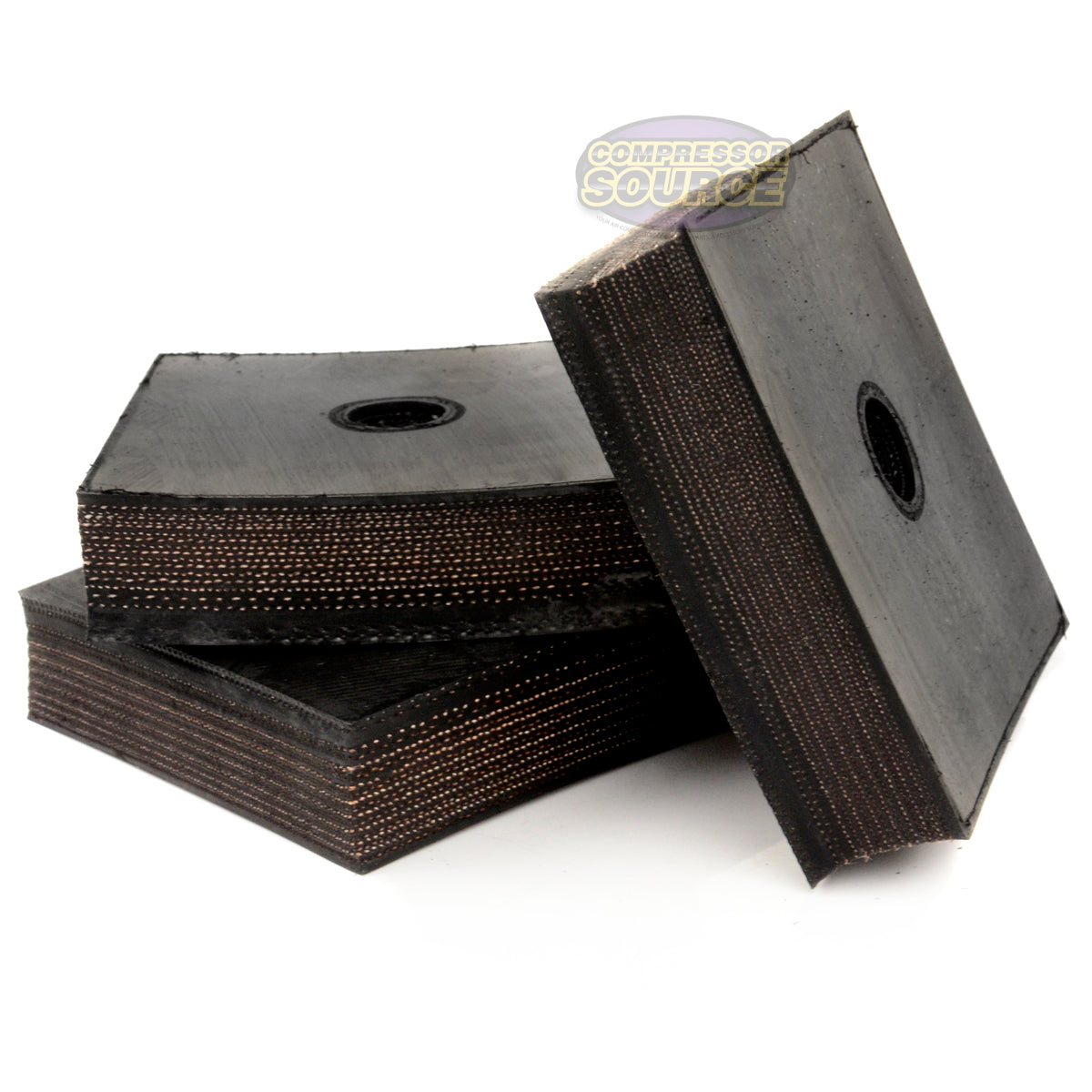 4X Anti-Vibration Pads Für Luftkompressoren - Wetterbeständige Gummi-Füße Bis 500kg