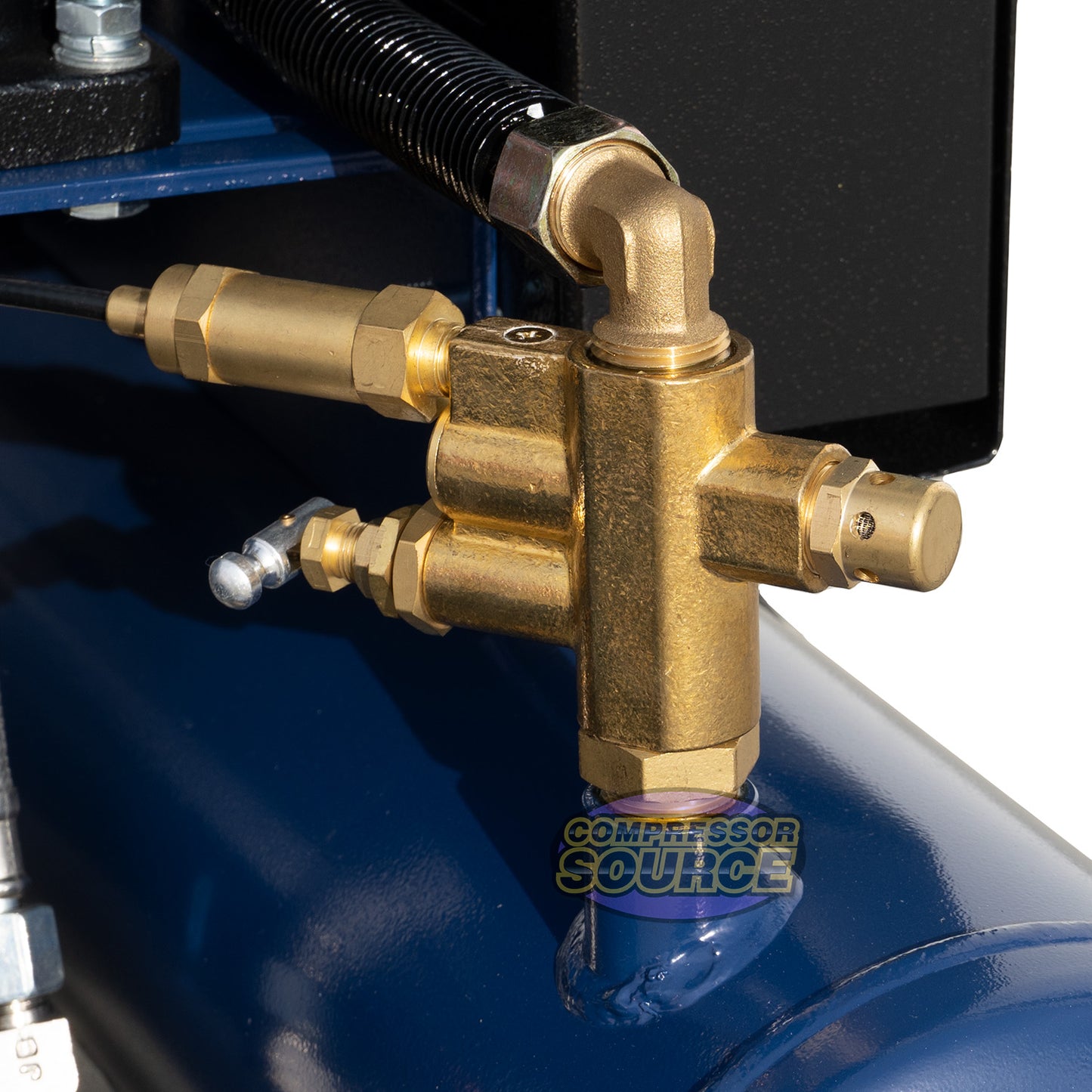 10-Gallon Wheelbarrow Air Compressor 12.5 CFM w/Gas Engine JCB-6508G (6538T)