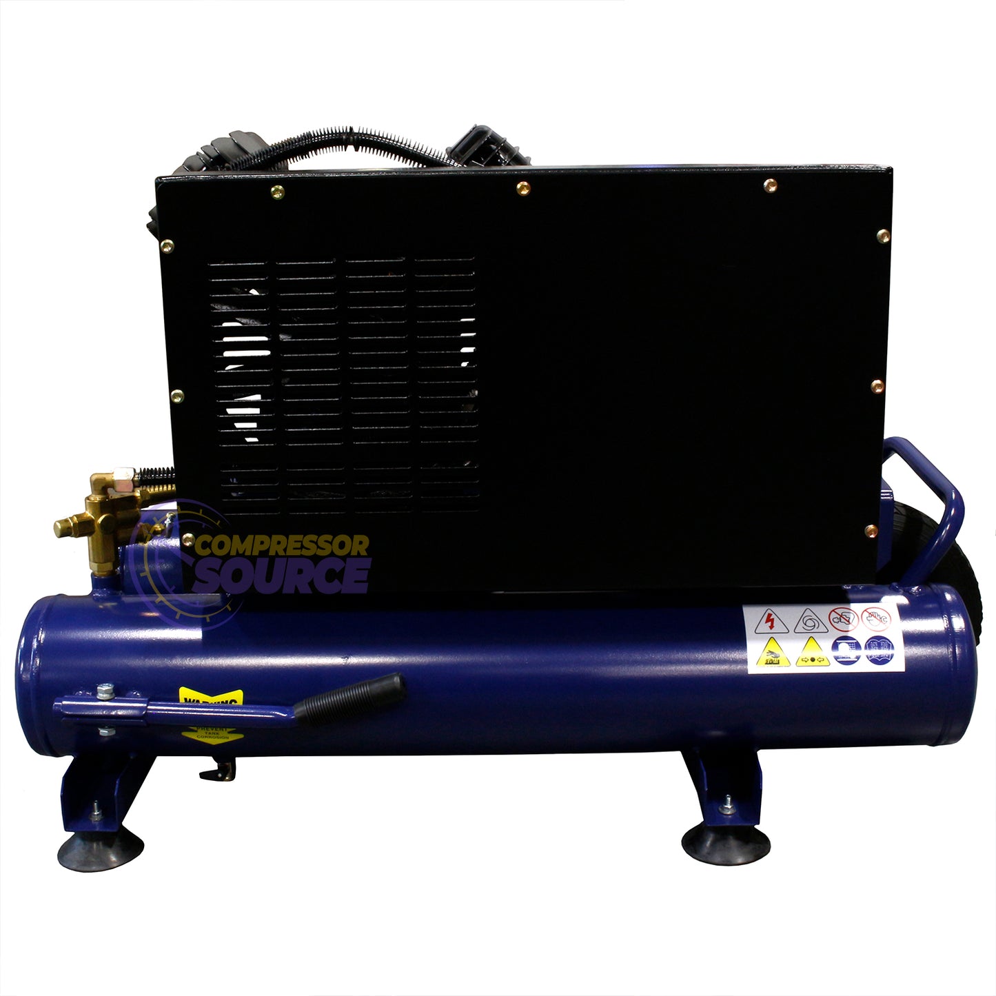 10-Gallon Wheelbarrow Air Compressor 12.5 CFM No Gas Engine JCB-6508G (6538T)