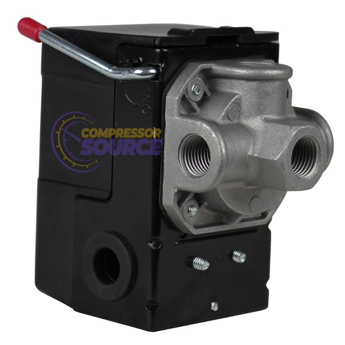 4 Port 25 Amp 105-135 PSI Heavy Duty Amp Pressure Switch L4M-105-135