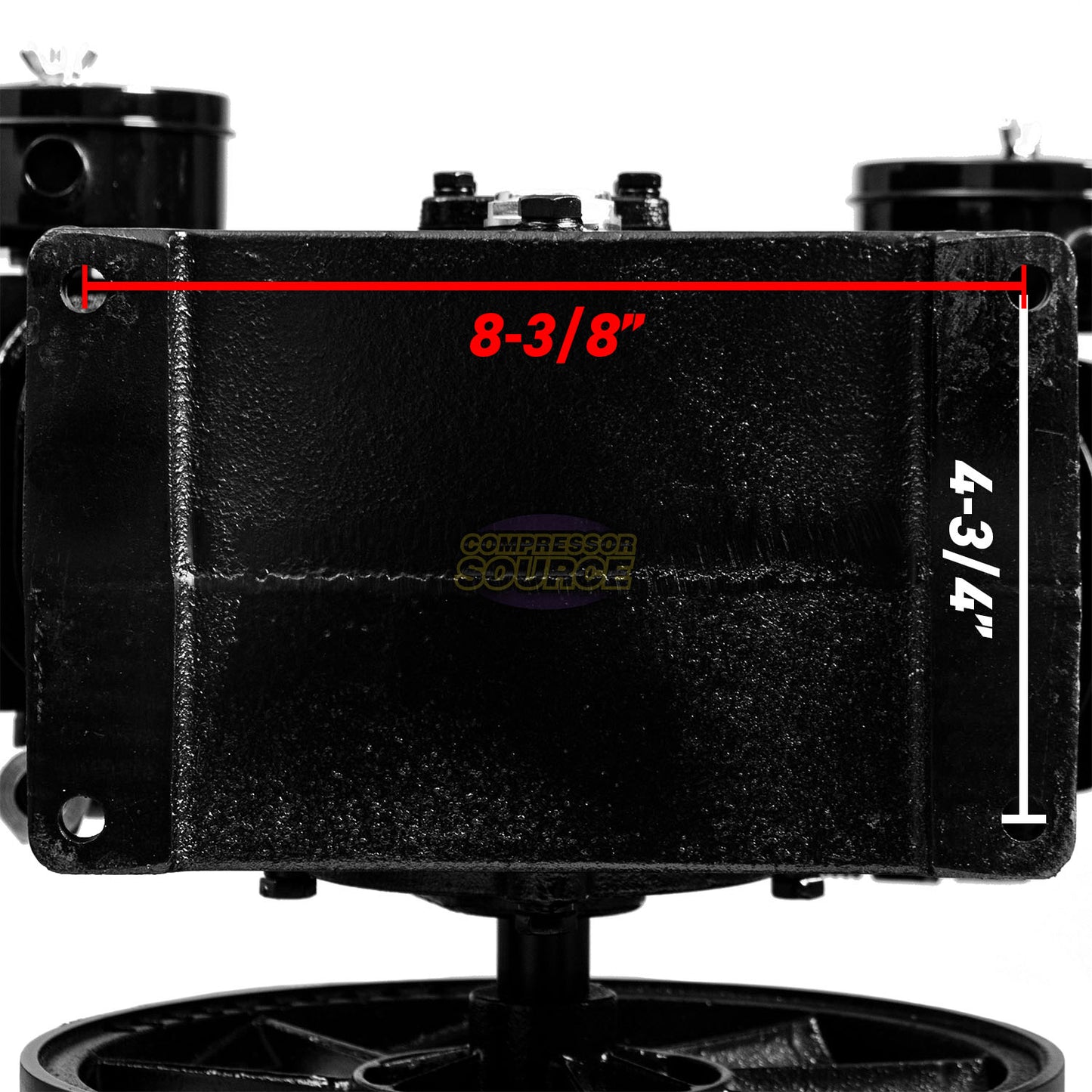 3 HP Single Stage 2-Cylinder 12 CFM 150 PSI Max Air Compressor Pump