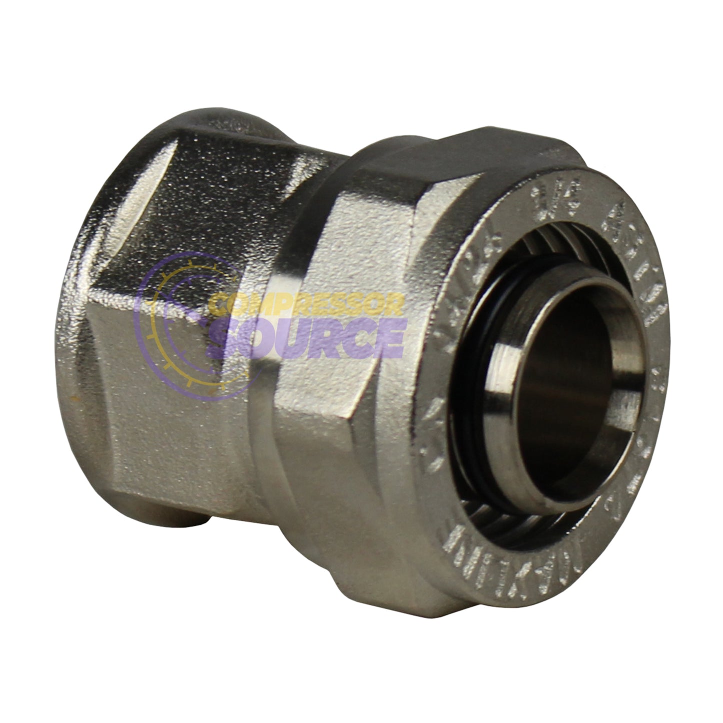 RapidAir MaxLine 3/4" Female NPT Straight Tubing Adapter M8007