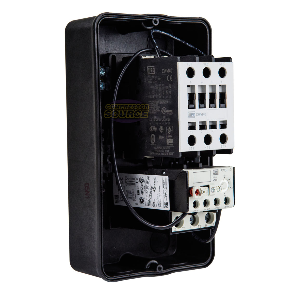 WEG 10 HP 3 Phase Magnetic Starter NEMA 4X 208-240V 25-40 Amps