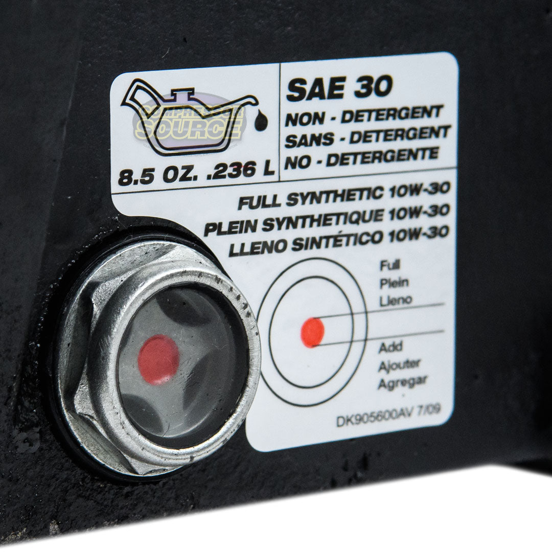 2 HP Campbell Hausfeld VT4823 Single Stage 2-Cylinder 5.5 SCFM Air Compressor Pump VT480000AV