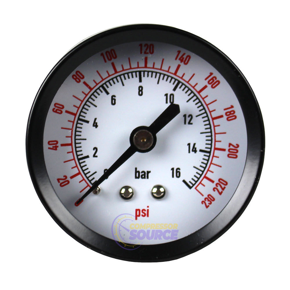 1/2" Air Compressor Pressure Regulator with Gauge and Wall Mounting Bracket R704N