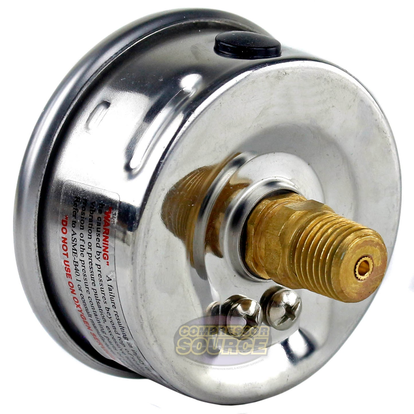 1/4" NPT Pressure Gauge Mounting Bracket with 2.5" Liquid Gauge 100 PSI Max 202L-254E