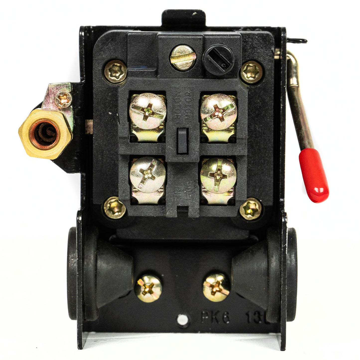 Single Port 95-125 PSI Air Compressor Pressure Switch Control 1/4" NPT 12 Amp