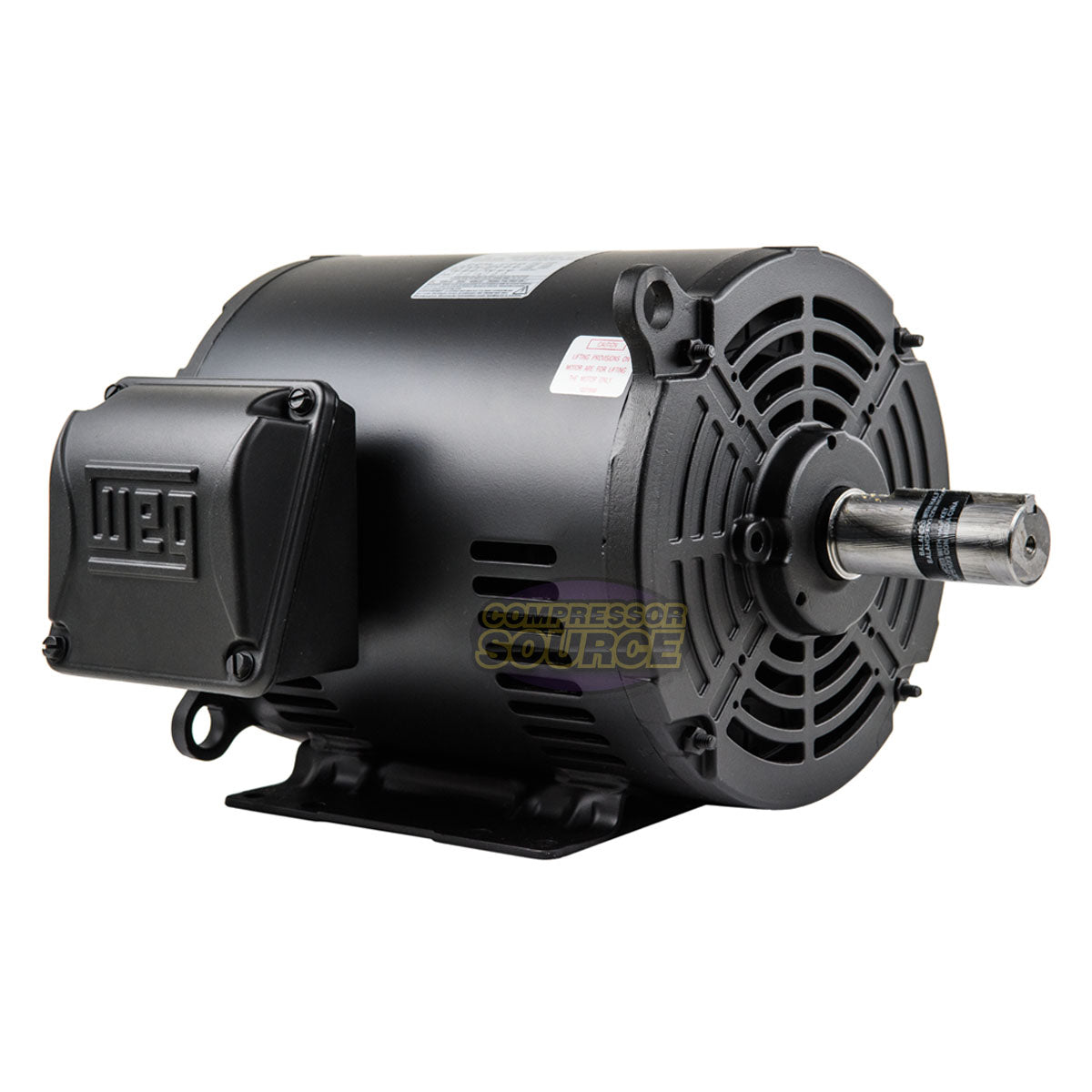 10 HP 3 Phase Air Compressor Duty Electric Motor 213/5T Frame 1770 RPM 3Ph WEG