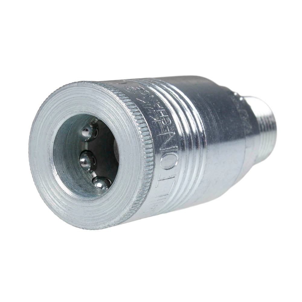 Milton Industries 3/8" FNPT Male P-Style Coupler Buna-N Seal 300 PSI Max 1806