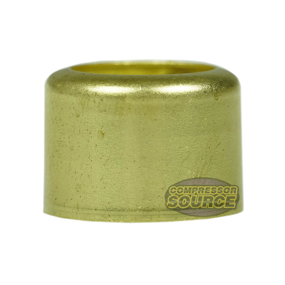 Brass Ferrule 3/4" Outer Diameter 1/2" Inner Diameter Smooth Crimp 2-pack 32565