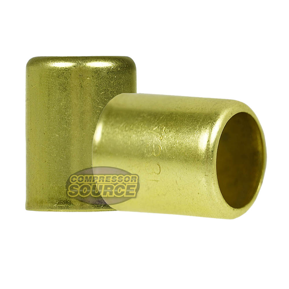 Brass Ferrule 13/16 Outer Diameter 5/8 Inner Diameter Smooth 2-Pack 32573