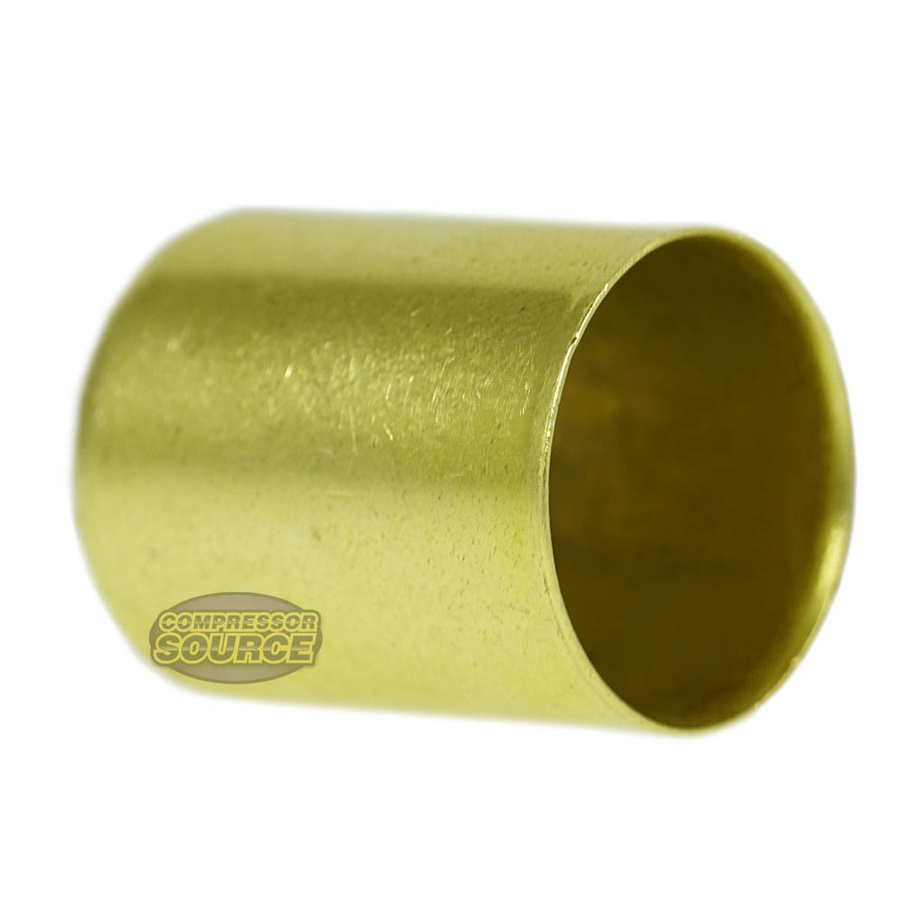 Brass Ferrule 13/16" Outer Diameter 5/8" Inner Diameter Smooth Crimp 32573