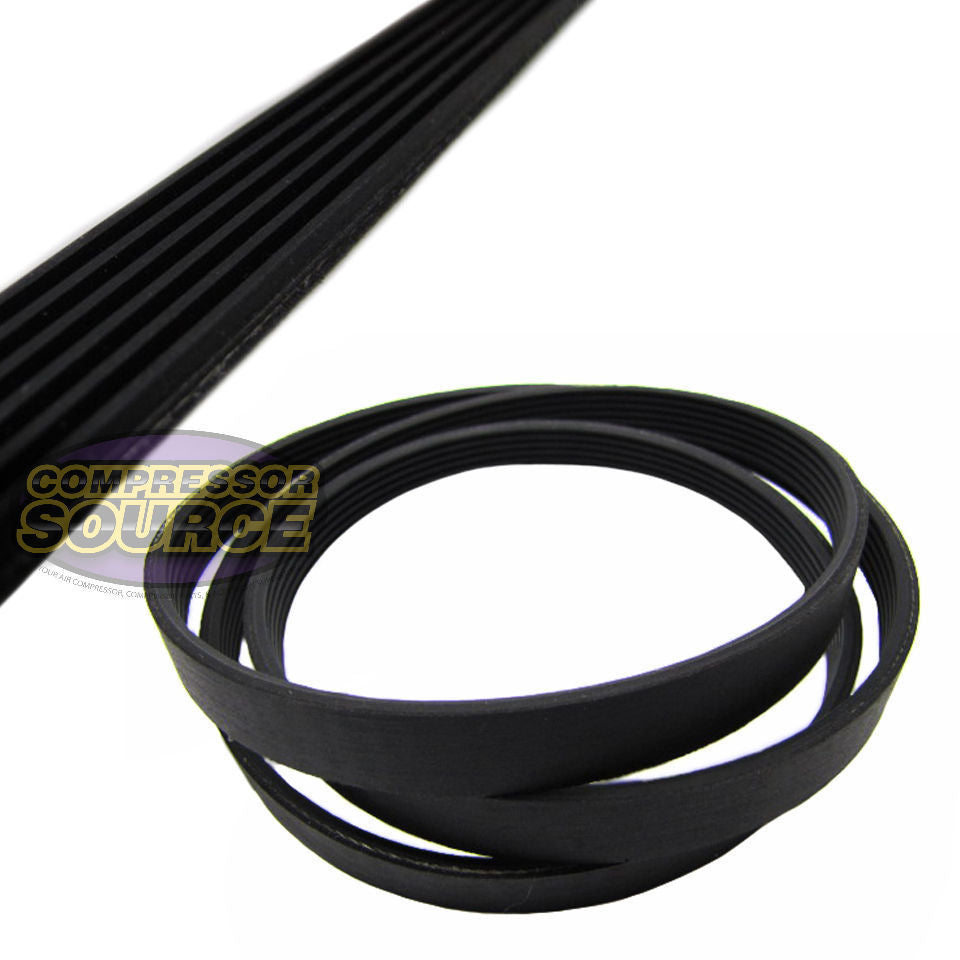 6 Ribbed Poly V Belt 50 Inch Micro Rib Groove Flat Belt Metric 500J6 –  compressor-source