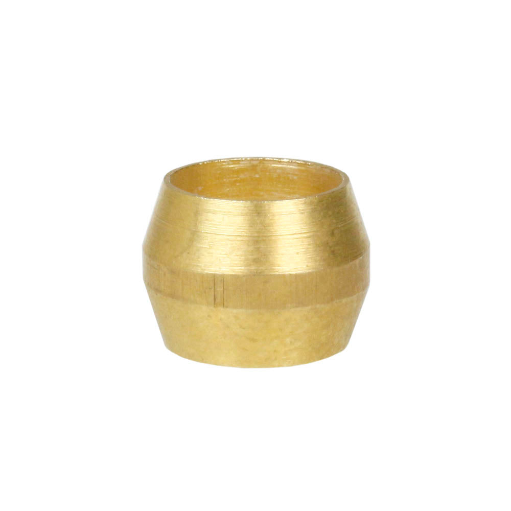 1/4" Compression Sleeve Solid Brass Ferrule for 1/4" Compression Tubing 60C