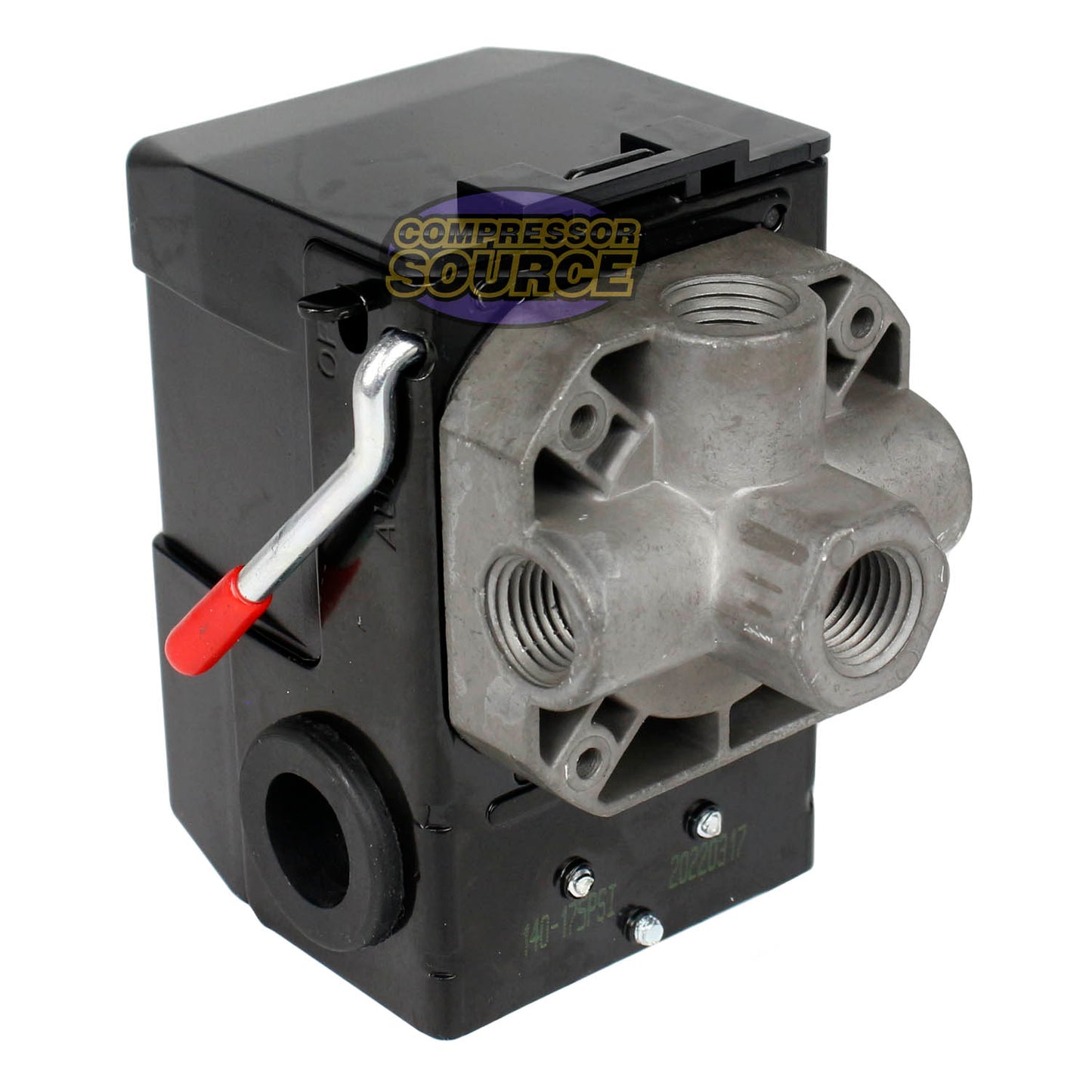 Four Port 145-175 PSI Air Compressor Pressure Switch